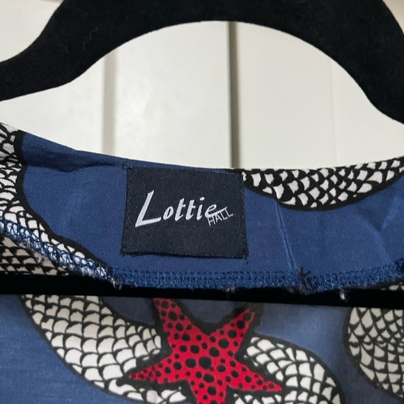 Lottie Hall sea snake dress size S - Picture 5 of 5